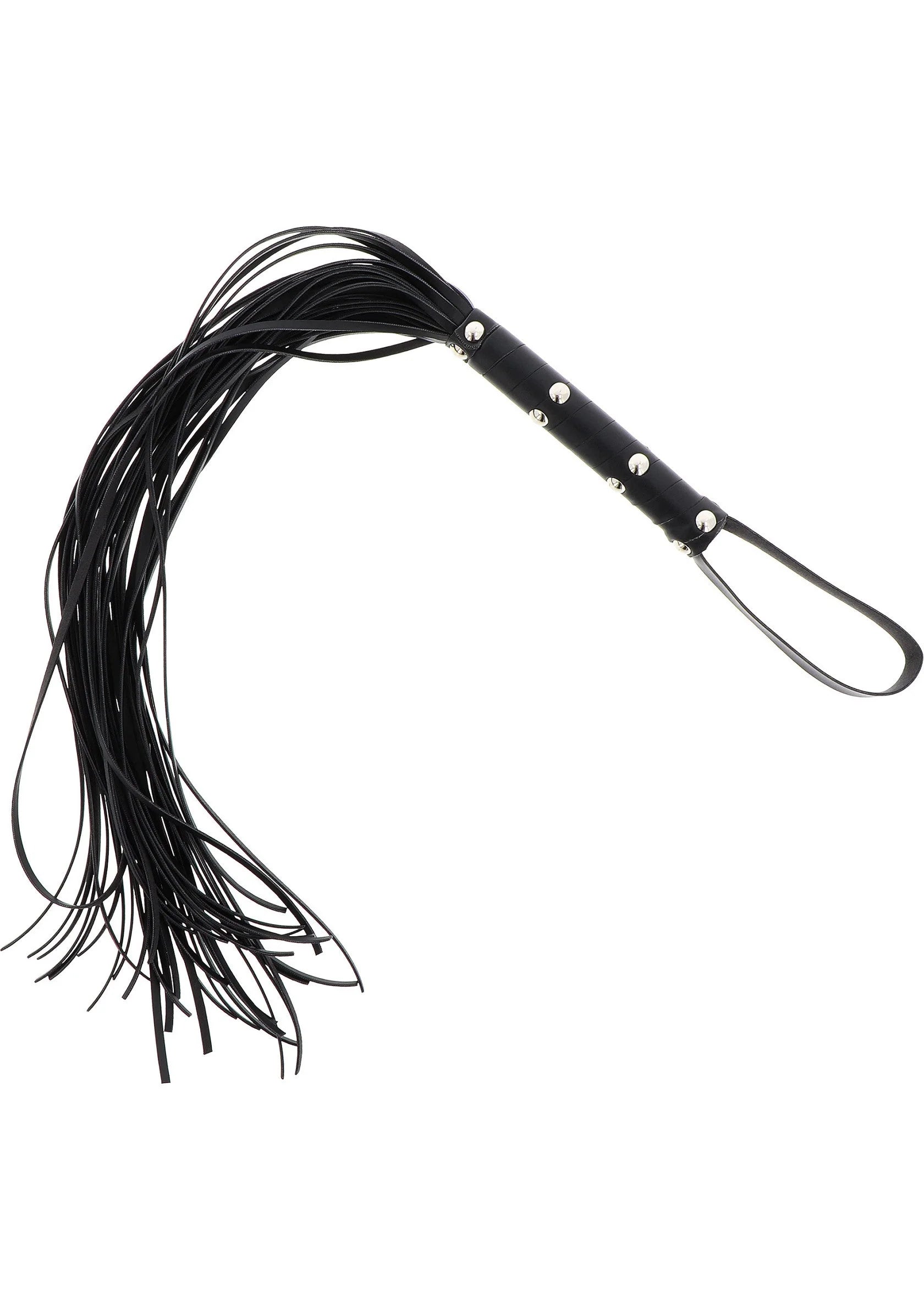 Beste vandaag nog: Extreme Long Studded Flogger Whip by Hidden Desire - bij Happytoys Sexshop: Toys for Feeling Happy & Easy 😊
