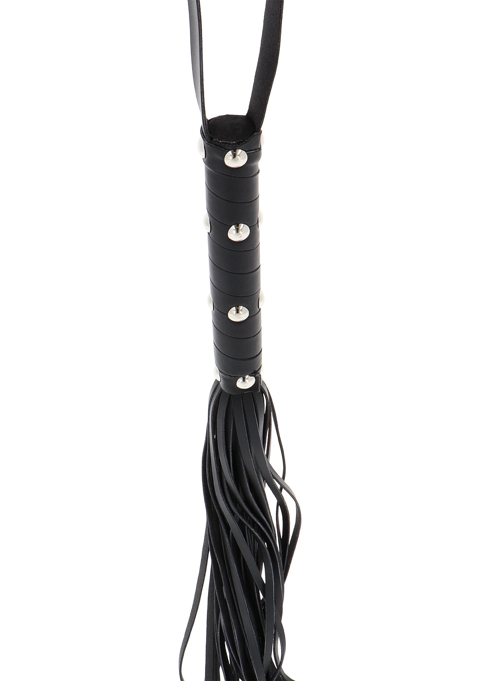 Beste vandaag nog: Extreme Long Studded Flogger Whip by Hidden Desire - bij Happytoys Sexshop: Toys for Feeling Happy & Easy 😊