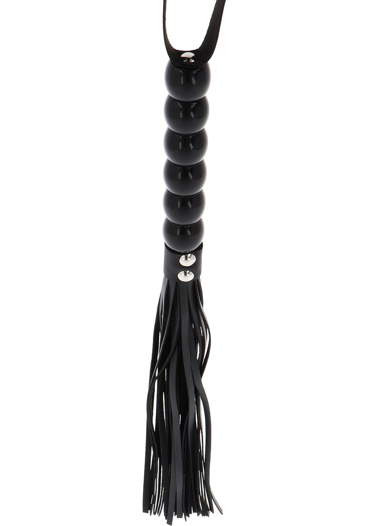 Beste vandaag nog: Extreme Long Beaded Flogger Whip by Hidden Desire - bij Happytoys Sexshop: Toys for Feeling Happy & Easy 😊