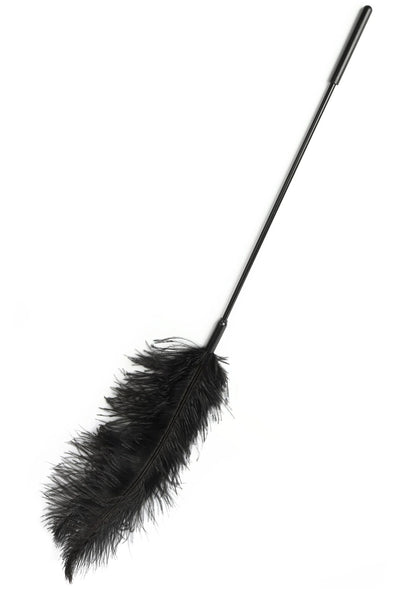 Bestel: Double Feather Tickler by Hidden Desire Extreme - bij Happytoys.nl, happytoys.be, Happytoys.ae: erotische sex webshop | liever Happy dan Easy ⭐⭐⭐⭐⭐ - Blauw - 16899 - BLACK