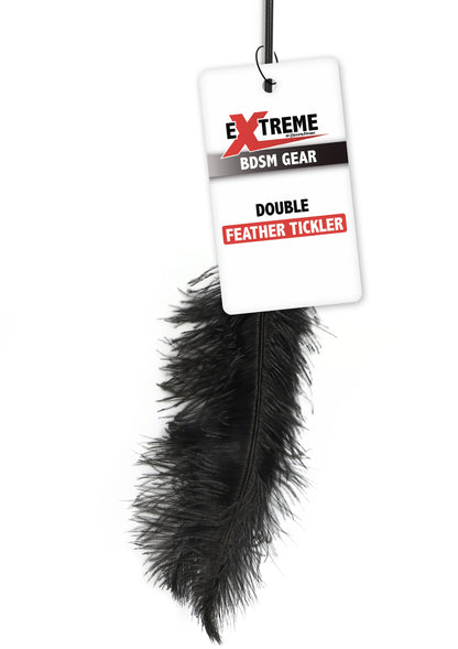 Bestel: Double Feather Tickler by Hidden Desire Extreme - bij Happytoys.nl, happytoys.be, Happytoys.ae: erotische sex webshop | liever Happy dan Easy ⭐⭐⭐⭐⭐