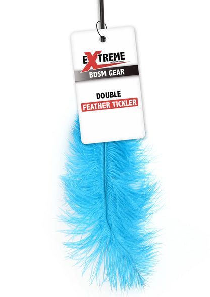 Bestel: Double Feather Tickler by Hidden Desire Extreme - bij Happytoys.nl, happytoys.be, Happytoys.ae: erotische sex webshop | liever Happy dan Easy ⭐⭐⭐⭐⭐