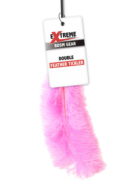 Bestel: Double Feather Tickler by Hidden Desire Extreme - bij Happytoys.nl, happytoys.be, Happytoys.ae: erotische sex webshop | liever Happy dan Easy ⭐⭐⭐⭐⭐
