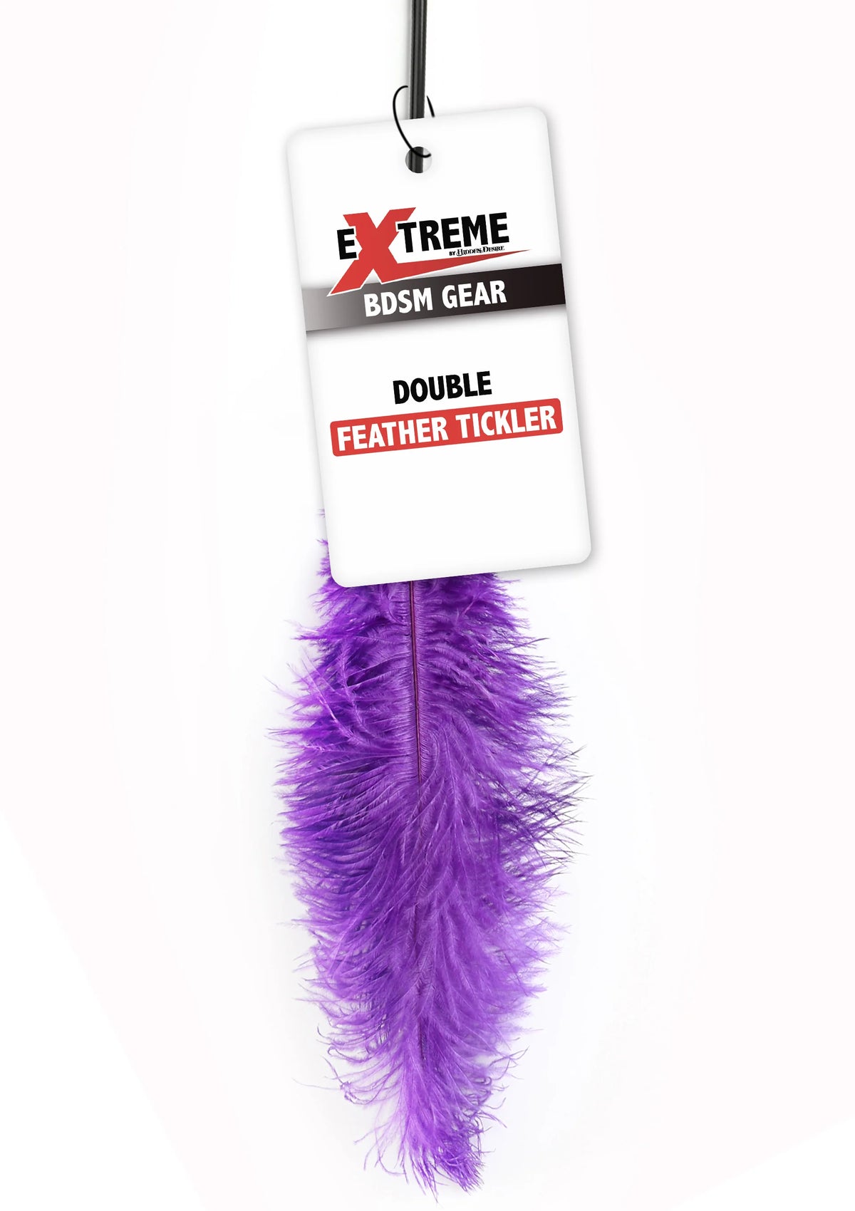 Bestel: Double Feather Tickler by Hidden Desire Extreme - bij Happytoys.nl, happytoys.be, Happytoys.ae: erotische sex webshop | liever Happy dan Easy ⭐⭐⭐⭐⭐