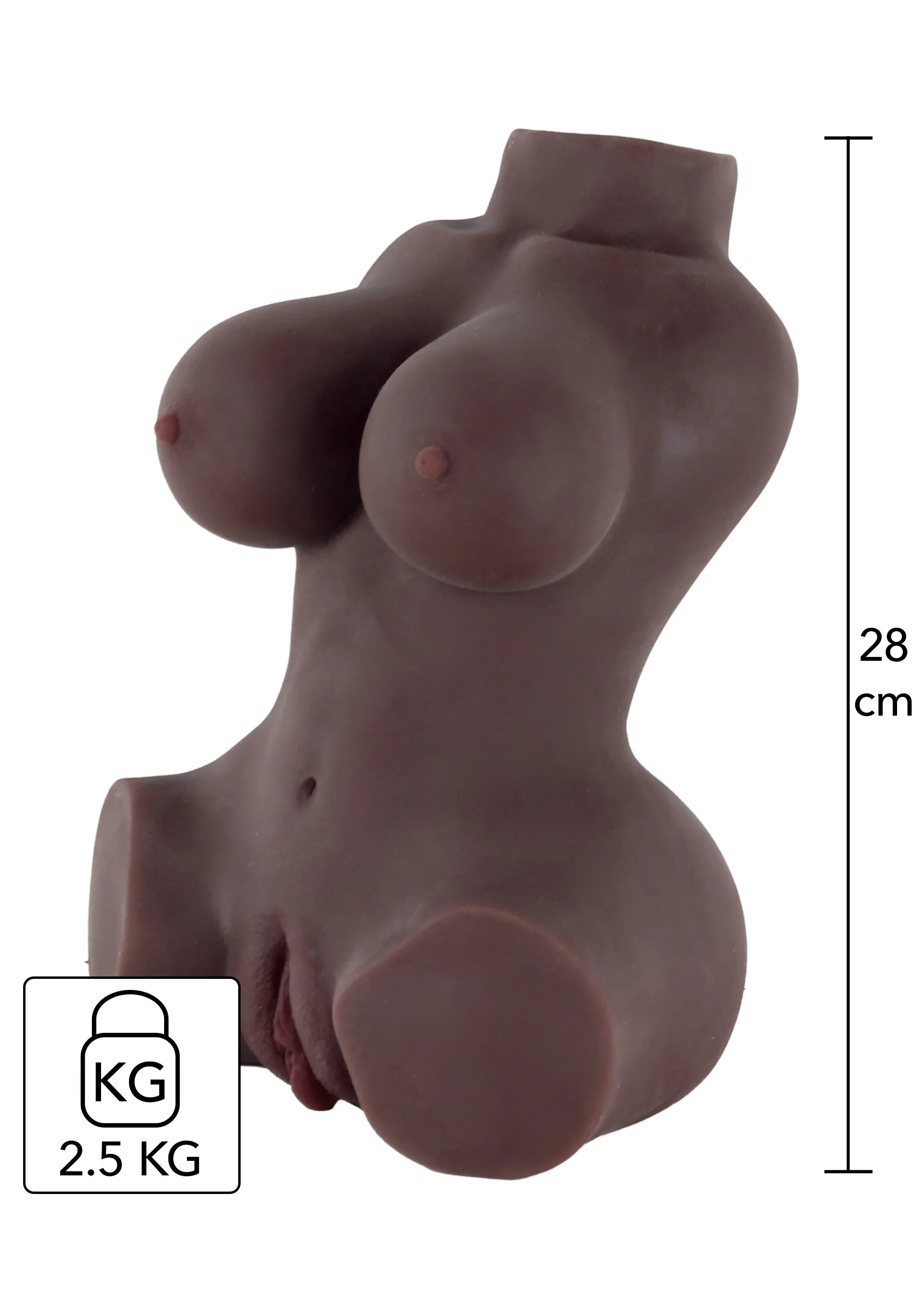 Beste vandaag nog: Ebony Fuck Goddess Mastubator 2.5 kg by Hidden Desire - bij Happytoys Sexshop: online sex shop for Feeling Happy & Easy 😊