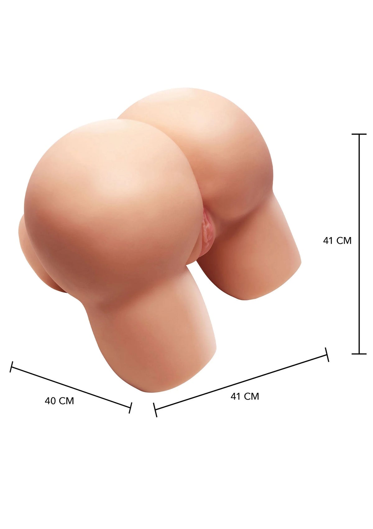 Beste vandaag nog: Bangers Fabulous Fat Mega Ass 19kg by Hidden Desire - bij Happytoys
