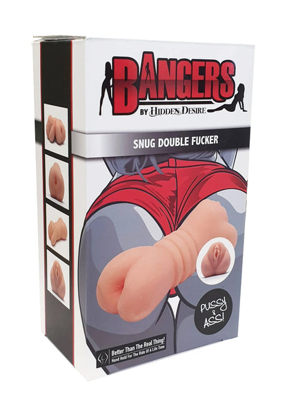 Beste vandaag nog: Bangers Snug Double Fucker Pussy/Ass by Hidden Desire - bij Happytoys