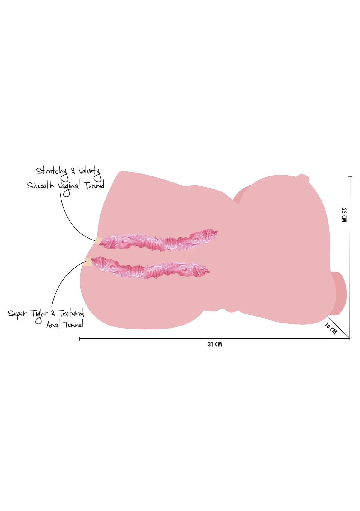 Beste vandaag nog: Fat Fuck Queen 6 kg by Hidden Desire - bij Happytoys Sexshop: Toys for Feeling Happy & Easy 😊