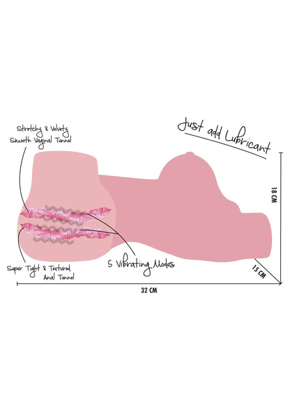 Beste vandaag nog: Very Fuckable College Bitch 3.5 kg by Hidden Desire - bij Happytoys Sexshop: Toys for Feeling Happy & Easy 😊