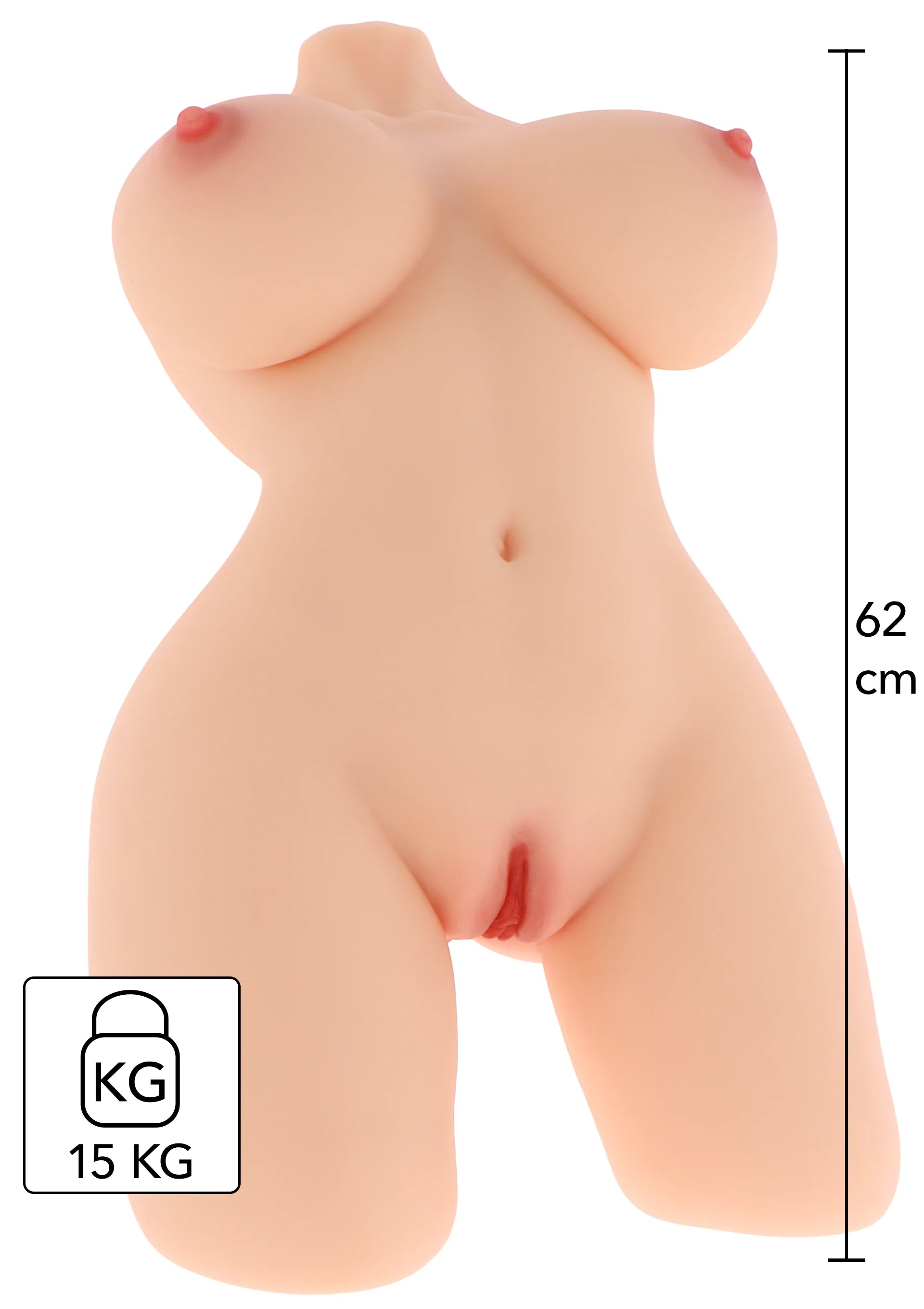 Beste vandaag nog: Big Busty Fuck Slut 15.2 kg by Hidden Desire - bij Happytoys Sexshop: Toys for Feeling Happy & Easy 😊