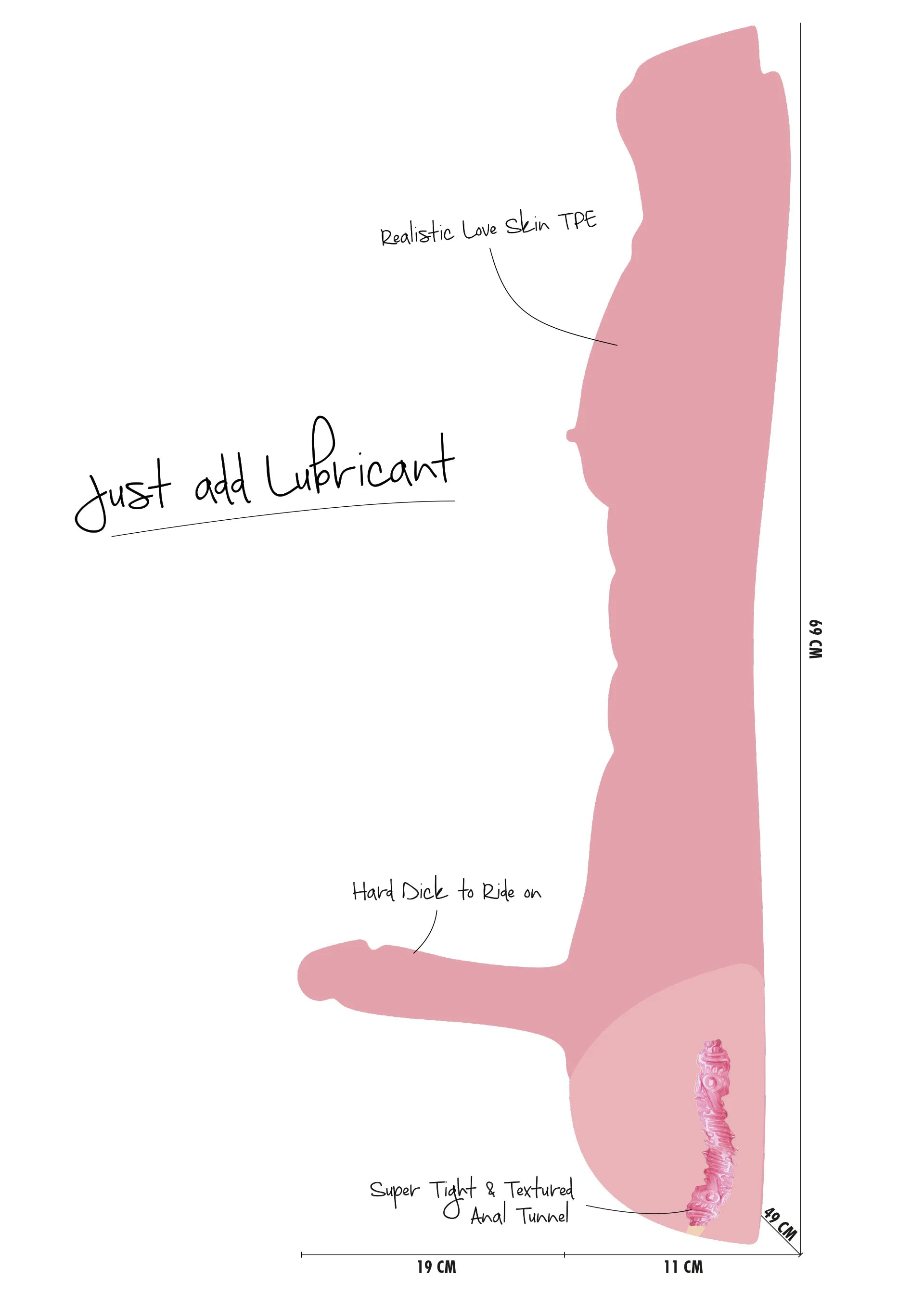 Beste vandaag nog: Dude, Fuck Me! 13 kg male sexdoll by Hidden Desire - bij Happytoys Sexshop: Toys for Feeling Happy & Easy 😊
