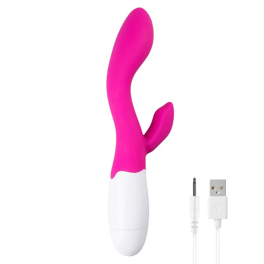 Lily Vibrator 2.0 – Oplaadbaar Roze by Easytoys - Happytoys Sexshop: online sex shop for Feeling Happy & Easy 😊 - Discreet geleverd