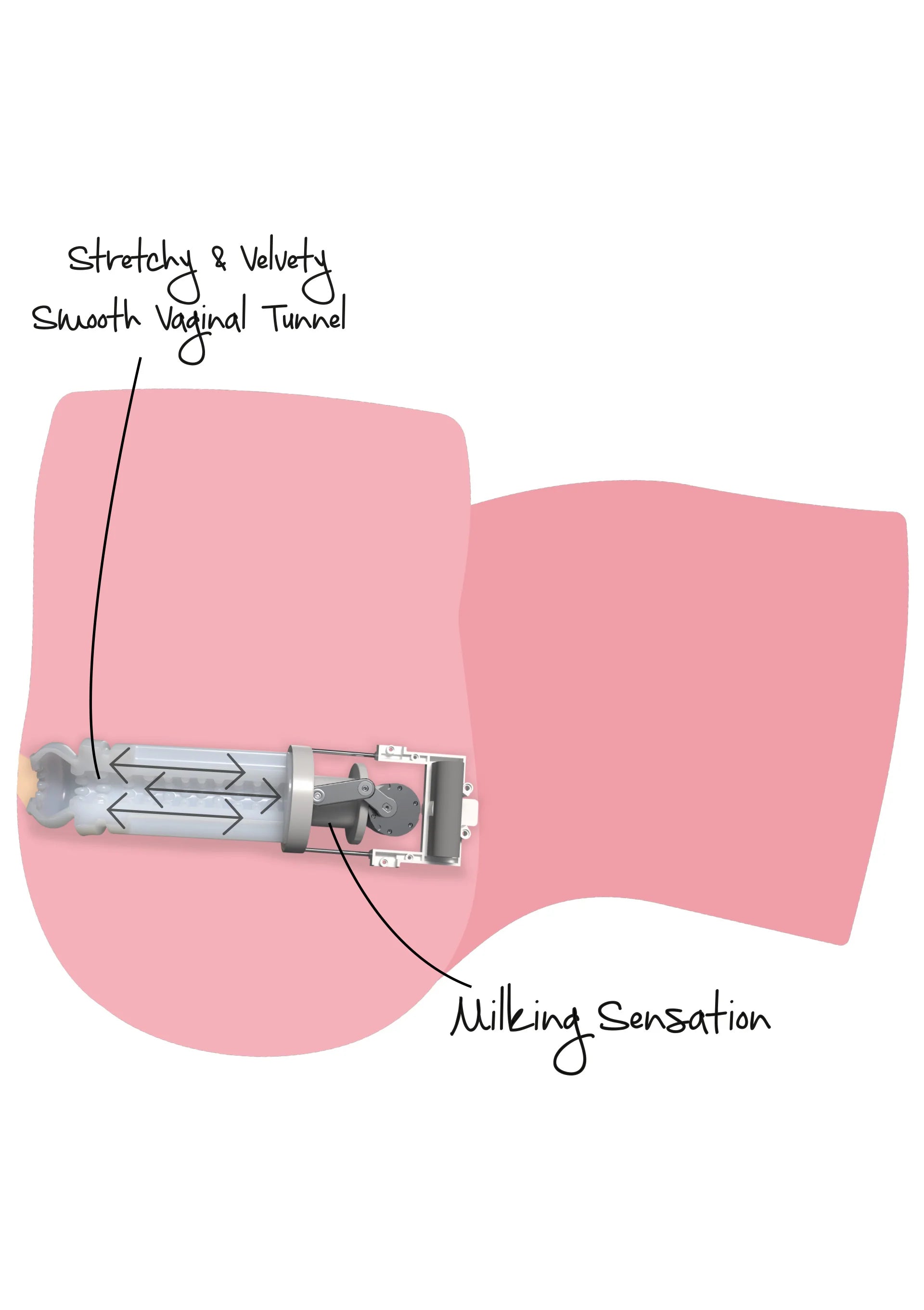 Beste vandaag nog: Tight Milking Pussy 6kg by Hidden Desire - bij Happytoys Sexshop: Toys for Feeling Happy & Easy 😊