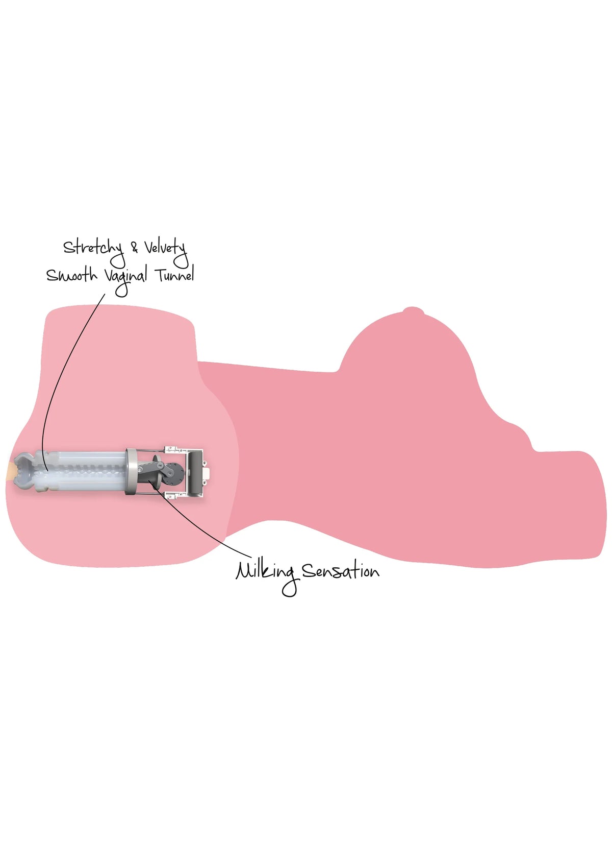 Beste vandaag nog: Horny Milking Bitch 10kg by Hidden Desire - bij Happytoys Sexshop: Toys for Feeling Happy & Easy 😊