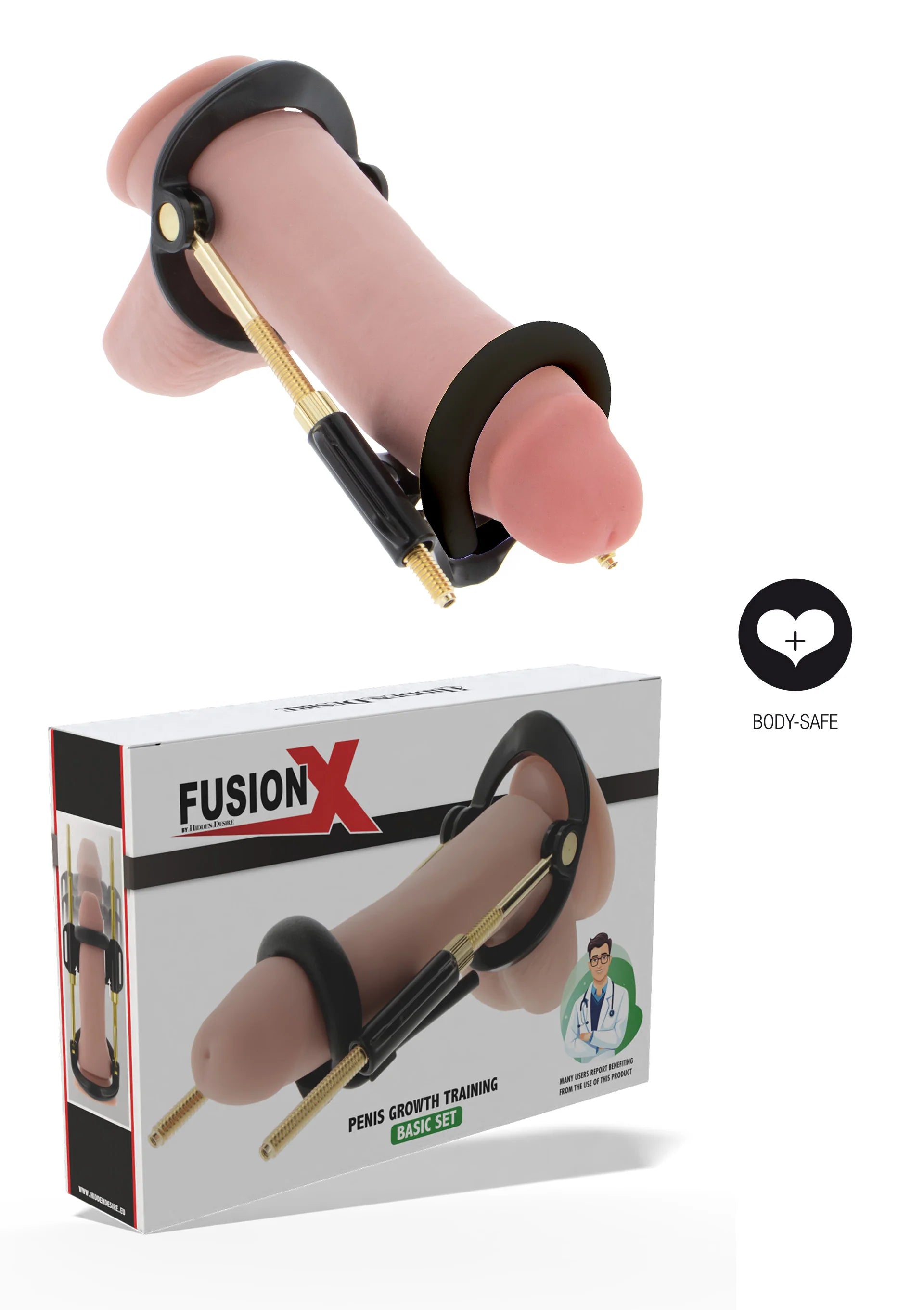 Beste vandaag nog: Penis Growth Training Basic Set by Hidden Desire - bij Happytoys Sexshop: Toys for Feeling Happy & Easy 😊