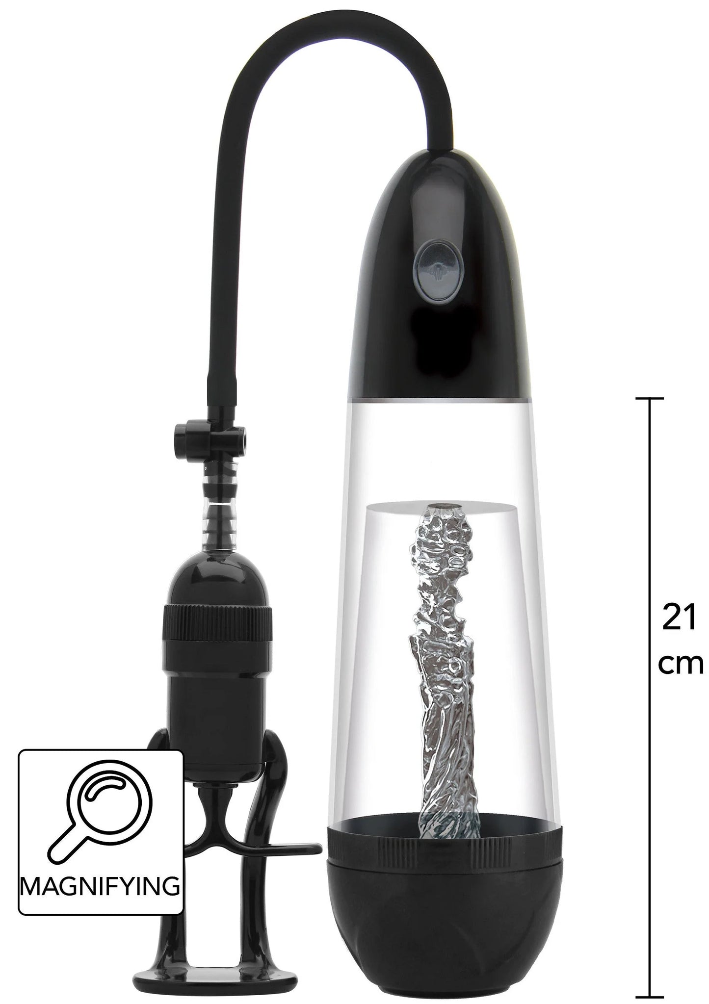 Beste vandaag nog: Magnifying Sleeve Penis Pump by Hidden Desire - bij Happytoys Sexshop: Toys for Feeling Happy & Easy 😊