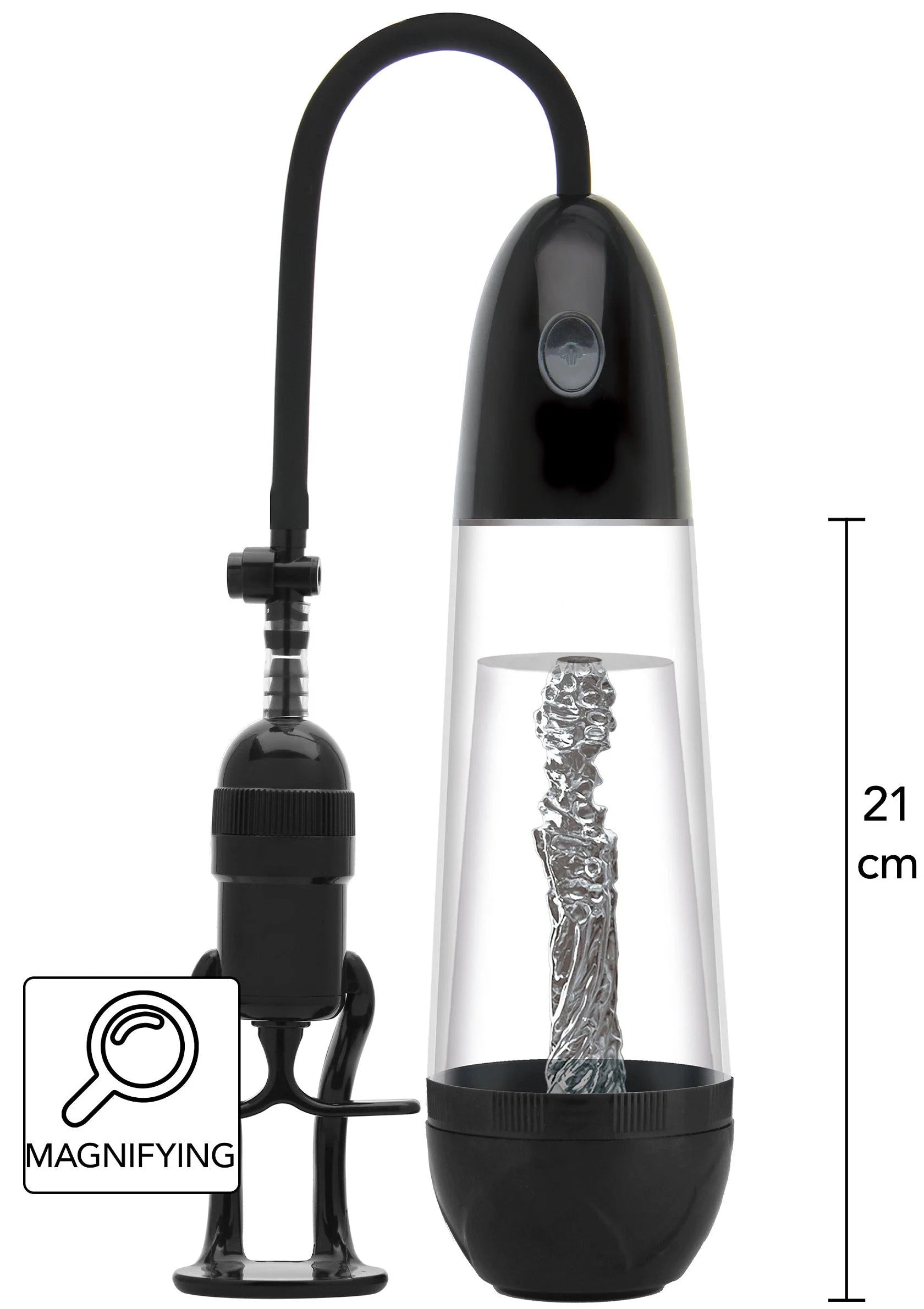 Beste vandaag nog: Magnifying Sleeve Penis Pump by Hidden Desire - bij Happytoys Sexshop: Toys for Feeling Happy & Easy 😊