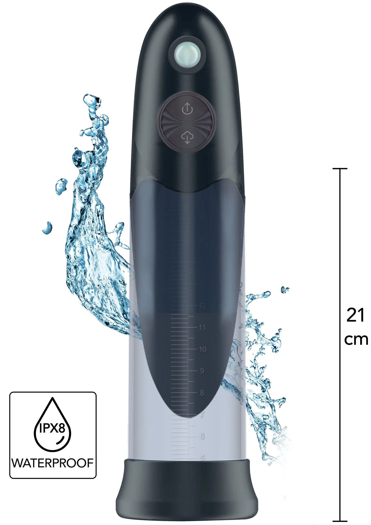 Beste vandaag nog: Automatic Aqua Penis Pump by Hidden Desire - bij Happytoys Sexshop: Toys for Feeling Happy & Easy 😊