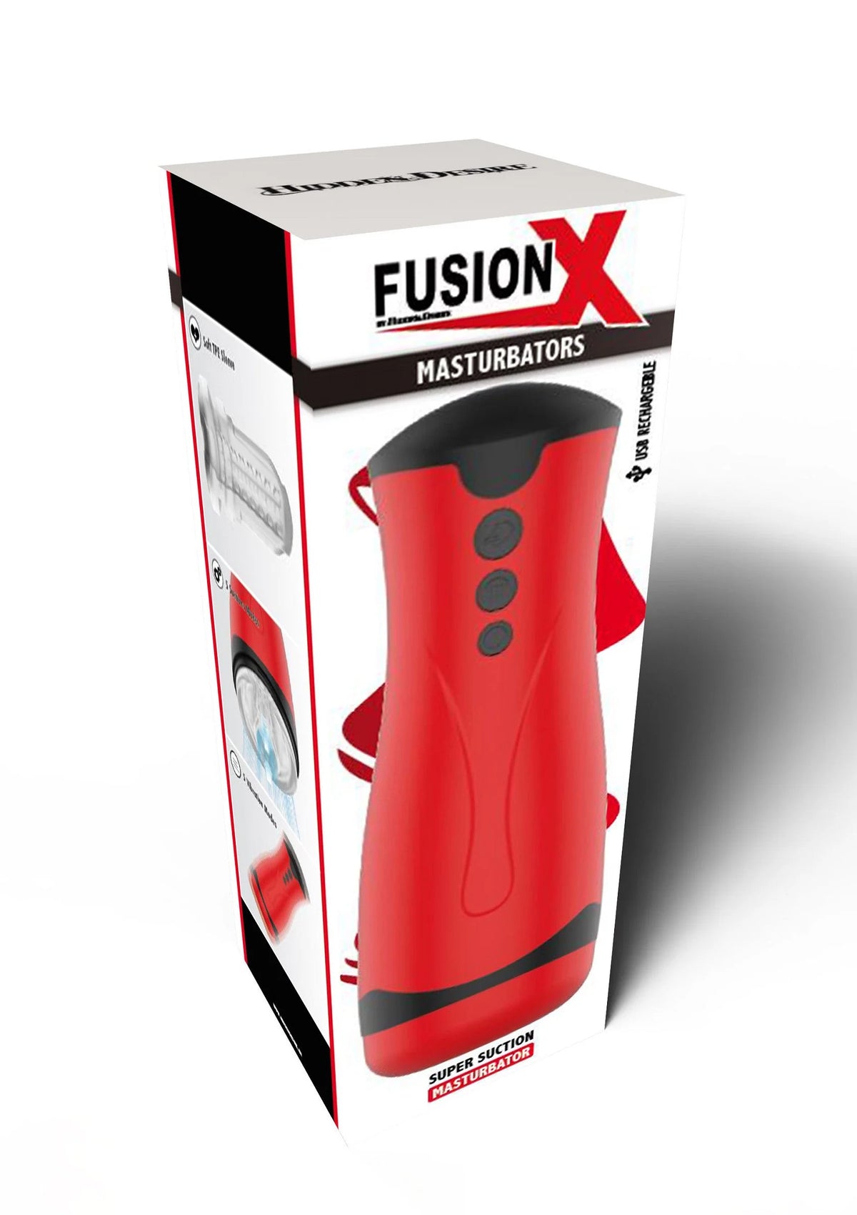 Bestel: Super Suction Masturbator by Hidden Desire - bij Happytoys: de erotische sex webshop | liever Happy dan Easy ⭐⭐⭐⭐⭐