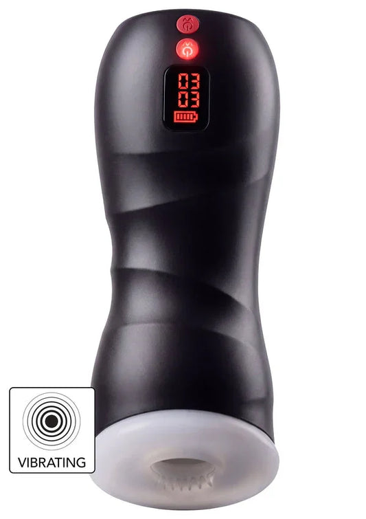 Vibrating Twin Turbo Masturbator by Hidden Desire