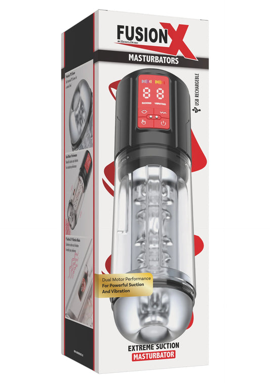 Extreme Suction Masturbator by Hidden Desire Fusion X