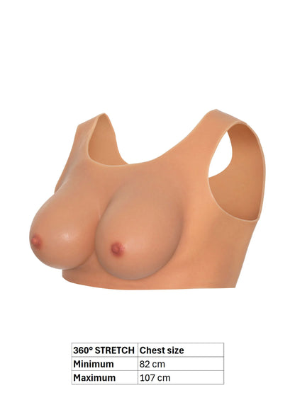 Beste vandaag nog: Wearable Breasts Top E Cup by Hidden Desire - bij Happytoys Sexshop: Toys for Feeling Happy & Easy 😊