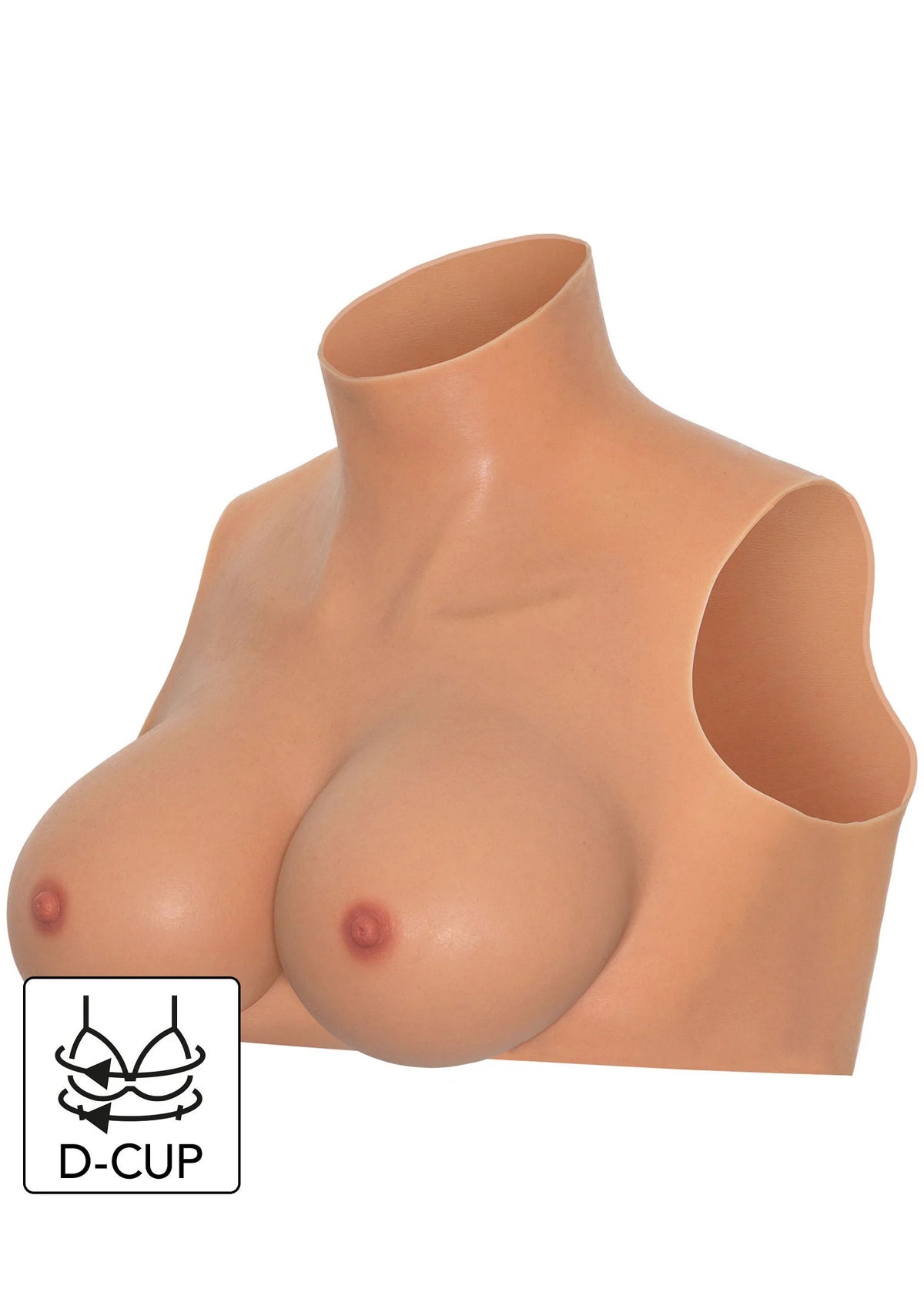 Bestel: Wearable Breasts Crop Top D Cup by Hidden Desire - bij Happytoys.nl, happytoys.be, Happytoys.ae: erotische sex webshop | liever Happy dan Easy ⭐⭐⭐⭐⭐ - Default Title - 16983 - SKIN