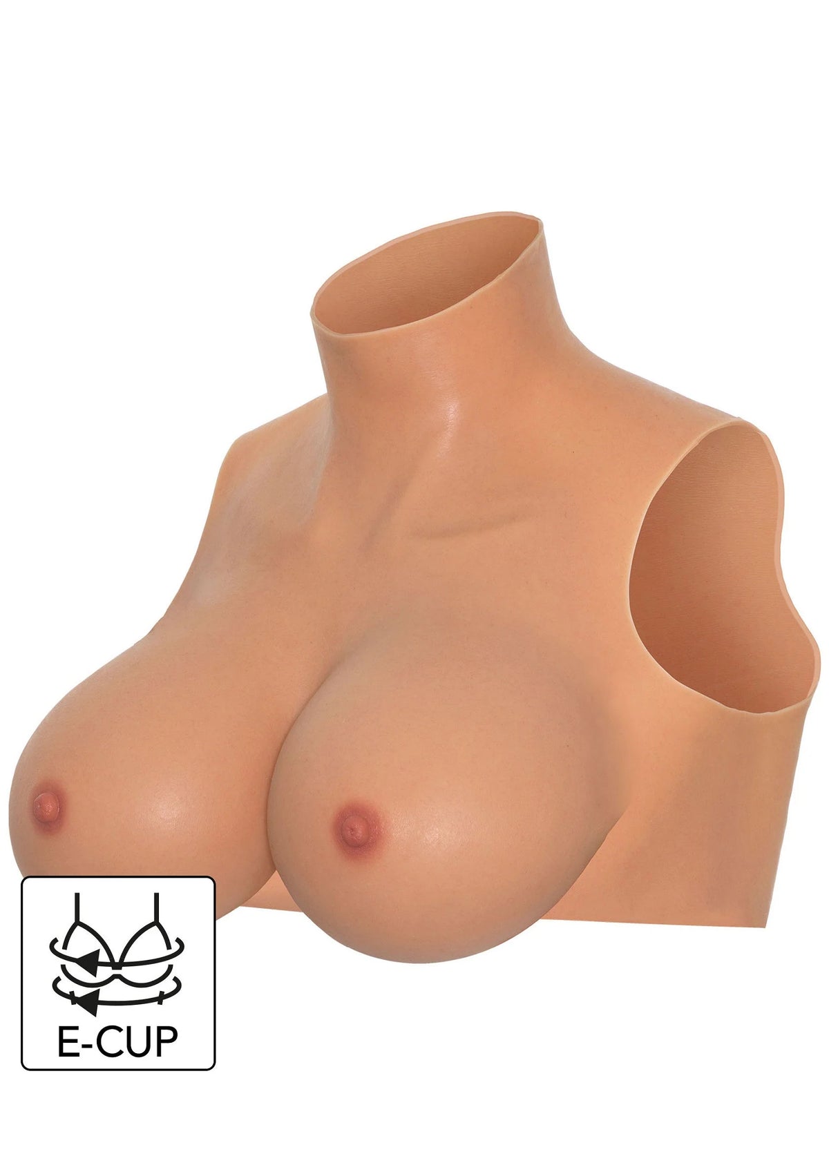 Bestel: Wearable Breasts Crop Top E Cup by Hidden Desire - bij Happytoys.nl, happytoys.be, Happytoys.ae: erotische sex webshop | liever Happy dan Easy ⭐⭐⭐⭐⭐ - Default Title - 16984 - SKIN