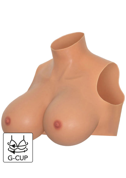 Beste vandaag nog: Wearable Breasts Crop Top G Cup by Hidden desire - bij Happytoys Sexshop: Toys for Feeling Happy & Easy 😊