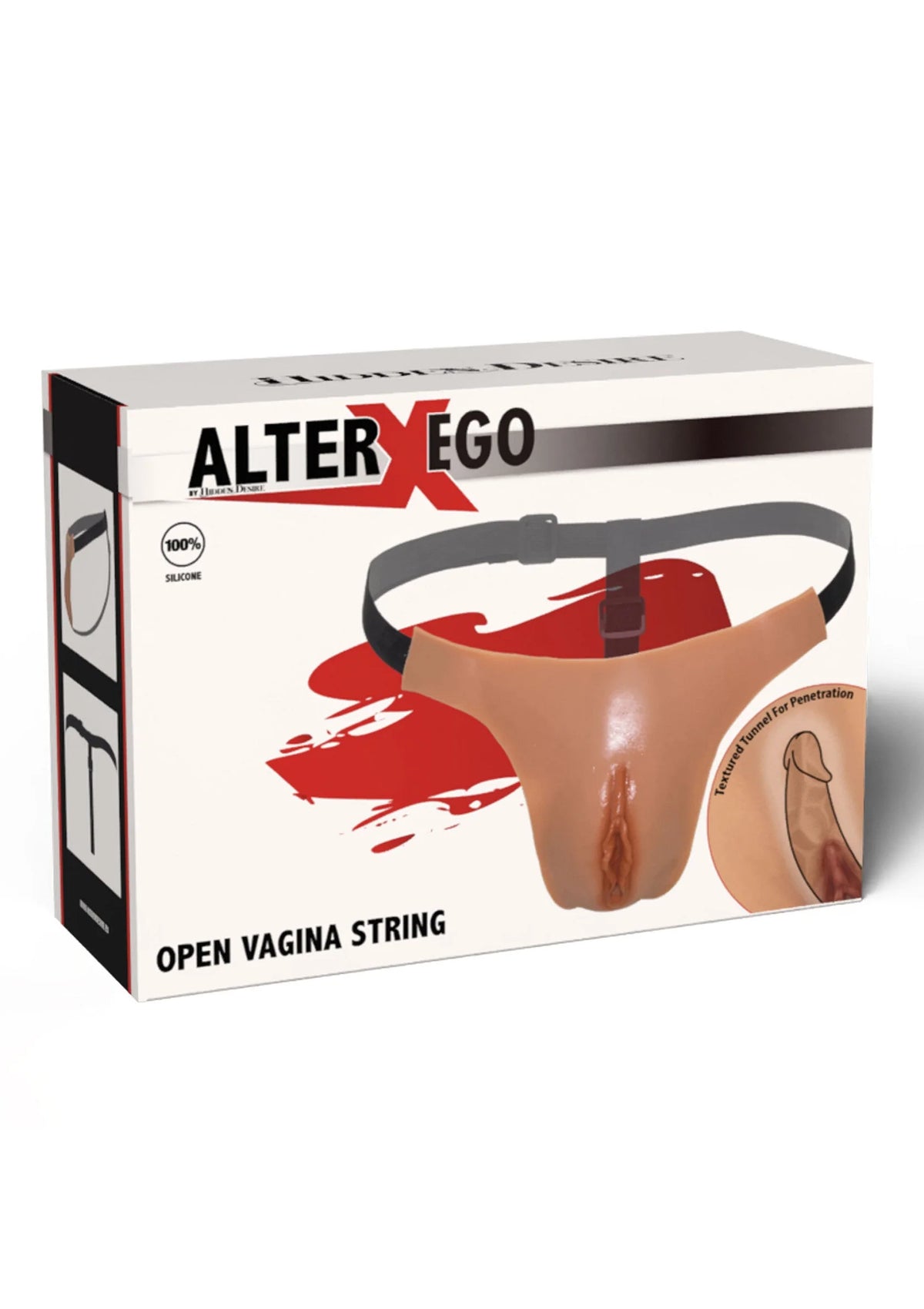 Beste vandaag nog: Open Vagina String by Hidden Desire - bij Happytoys Sexshop: Toys for Feeling Happy & Easy 😊