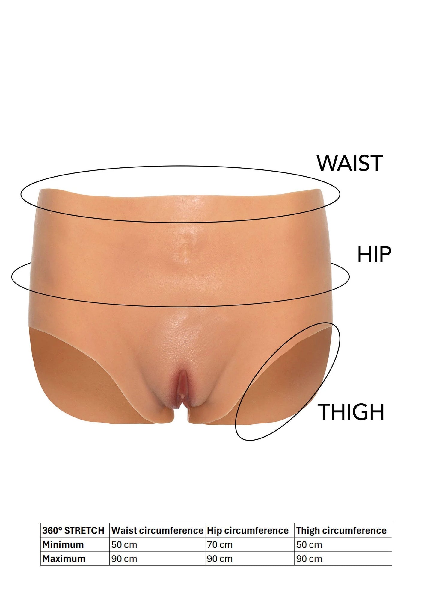 Bestel: Open Vagina Brief High Waist by CalExotics - bij Happytoys: de erotische sex webshop | liever Happy dan Easy ⭐⭐⭐⭐⭐