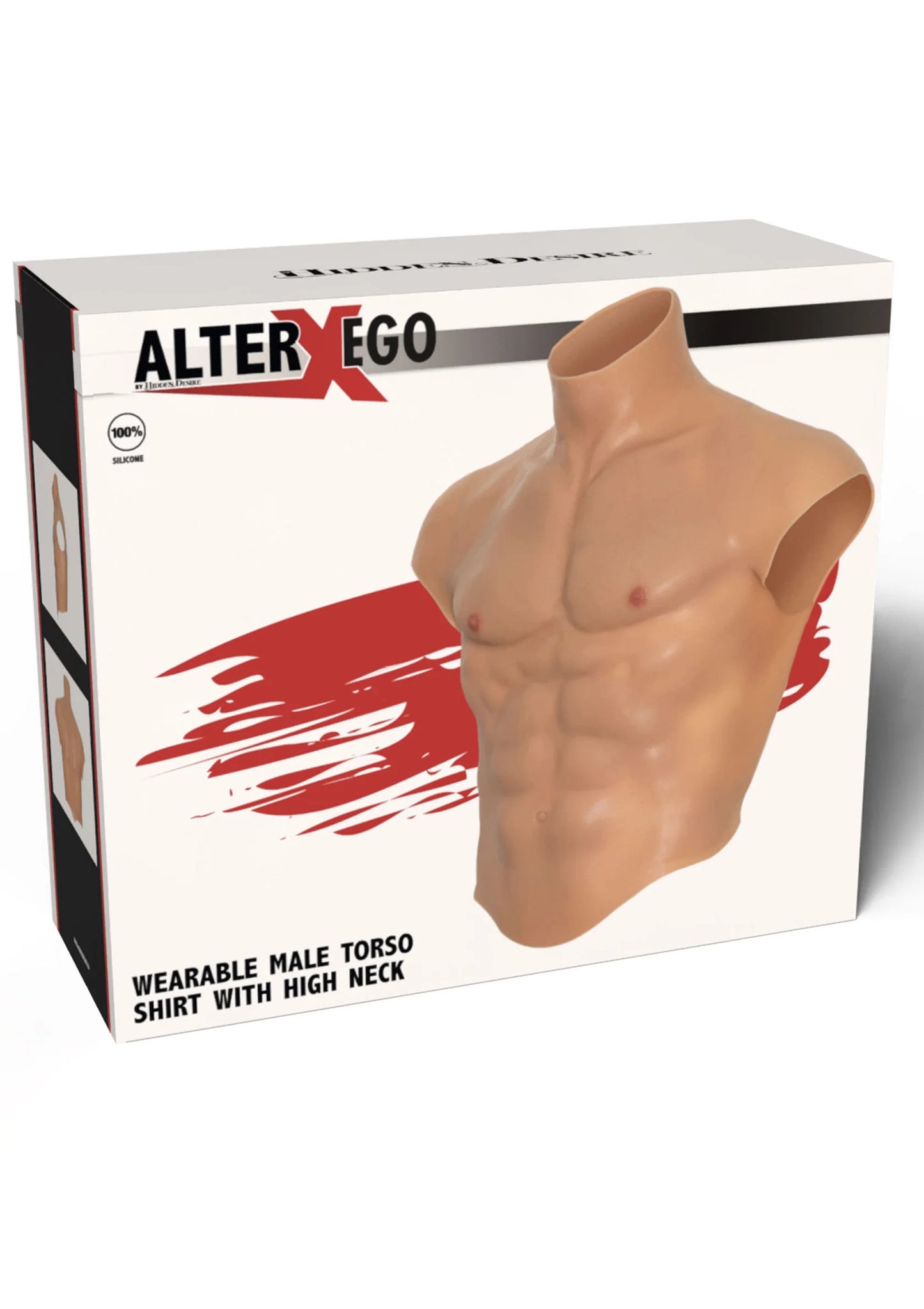 Beste vandaag nog: Silicone Torso Pecs and Abs by Hidden Desire - bij Happytoys Sexshop: Toys for Feeling Happy & Easy 😊