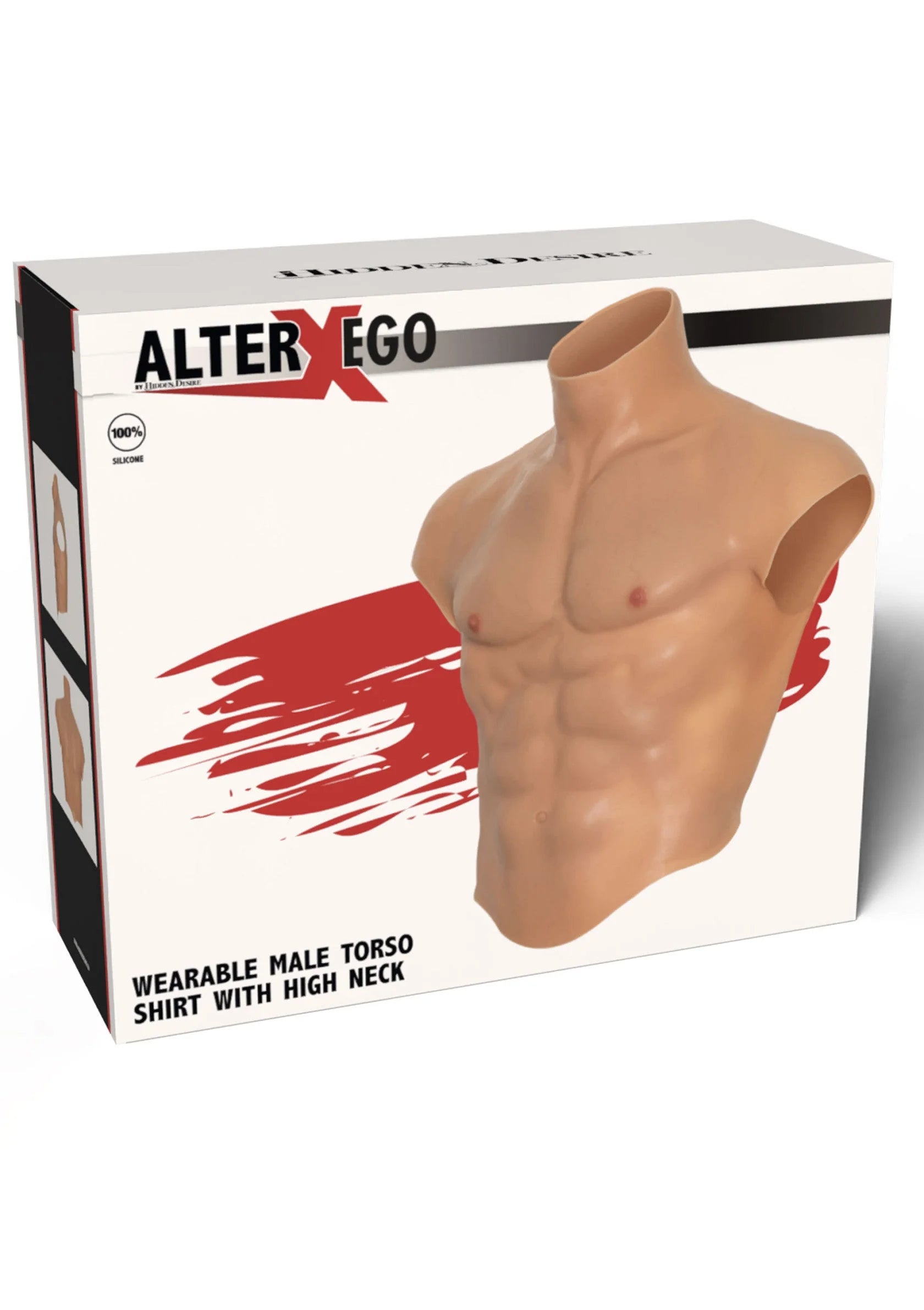 Beste vandaag nog: Silicone Torso Pecs and Abs by Hidden Desire - bij Happytoys Sexshop: Toys for Feeling Happy & Easy 😊
