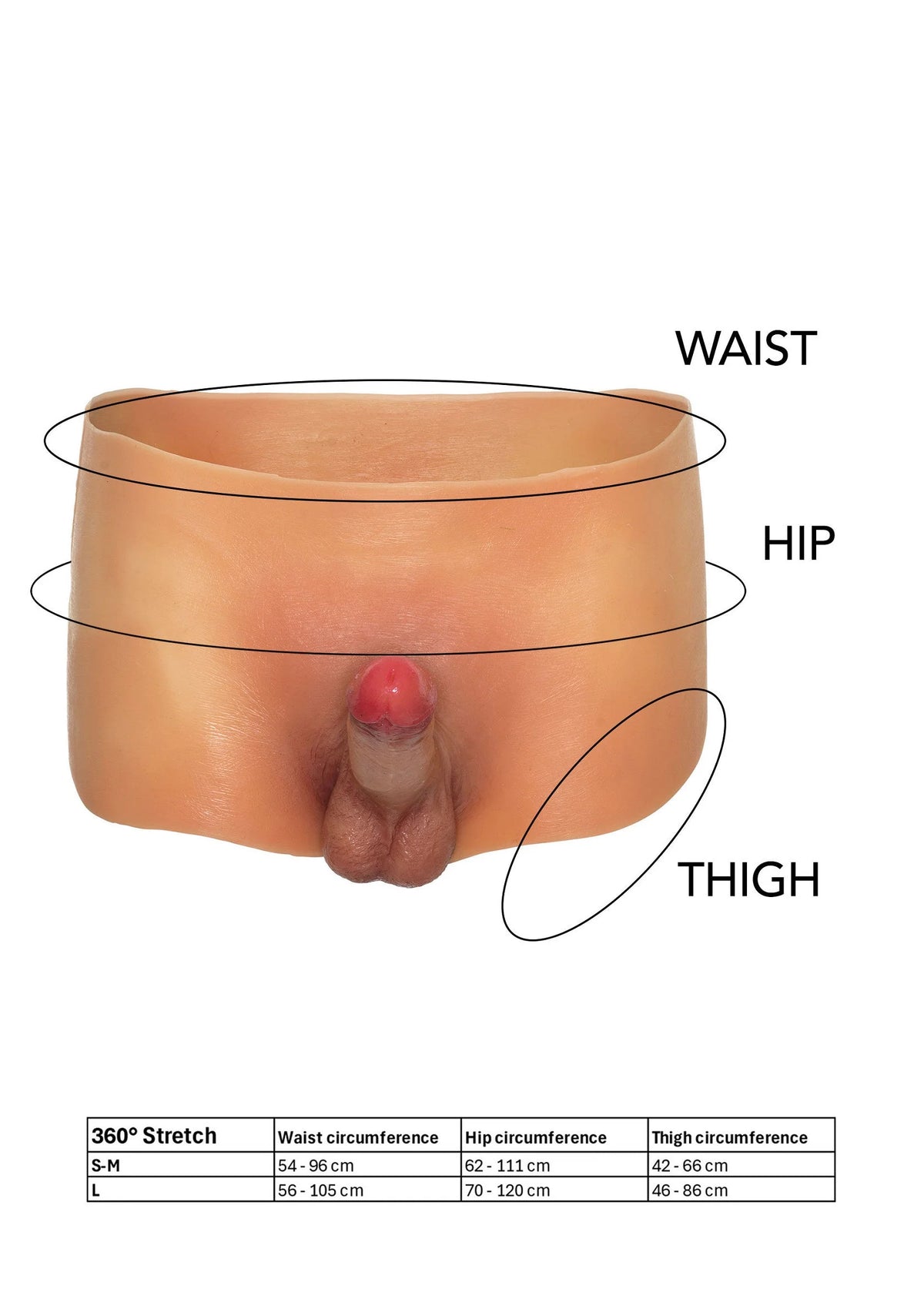 Beste vandaag nog: Penis Boxershort L 18 cm Dildo by Hidden Desire - bij Happytoys Sexshop: Toys for Feeling Happy & Easy 😊