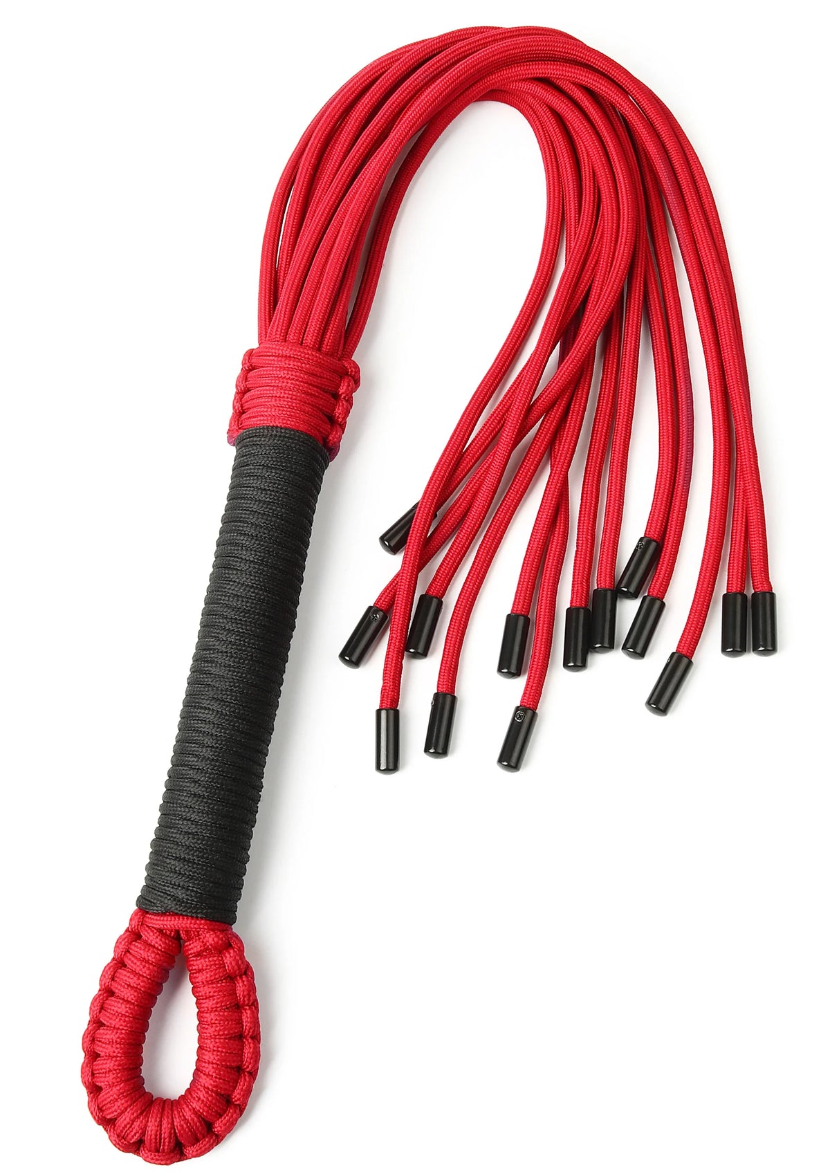 Bestel: Knot Flogger by Hidden Desire - bij Happytoys.nl, happytoys.be, Happytoys.ae: erotische sex webshop | liever Happy dan Easy ⭐⭐⭐⭐⭐ - Rood - 17143 - RED