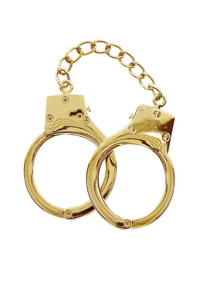 Bestel: Gold Plated BDSM Handcuffs - bij Happytoys: de erotische sex webshop | liever Happy dan Easy ⭐⭐⭐⭐⭐