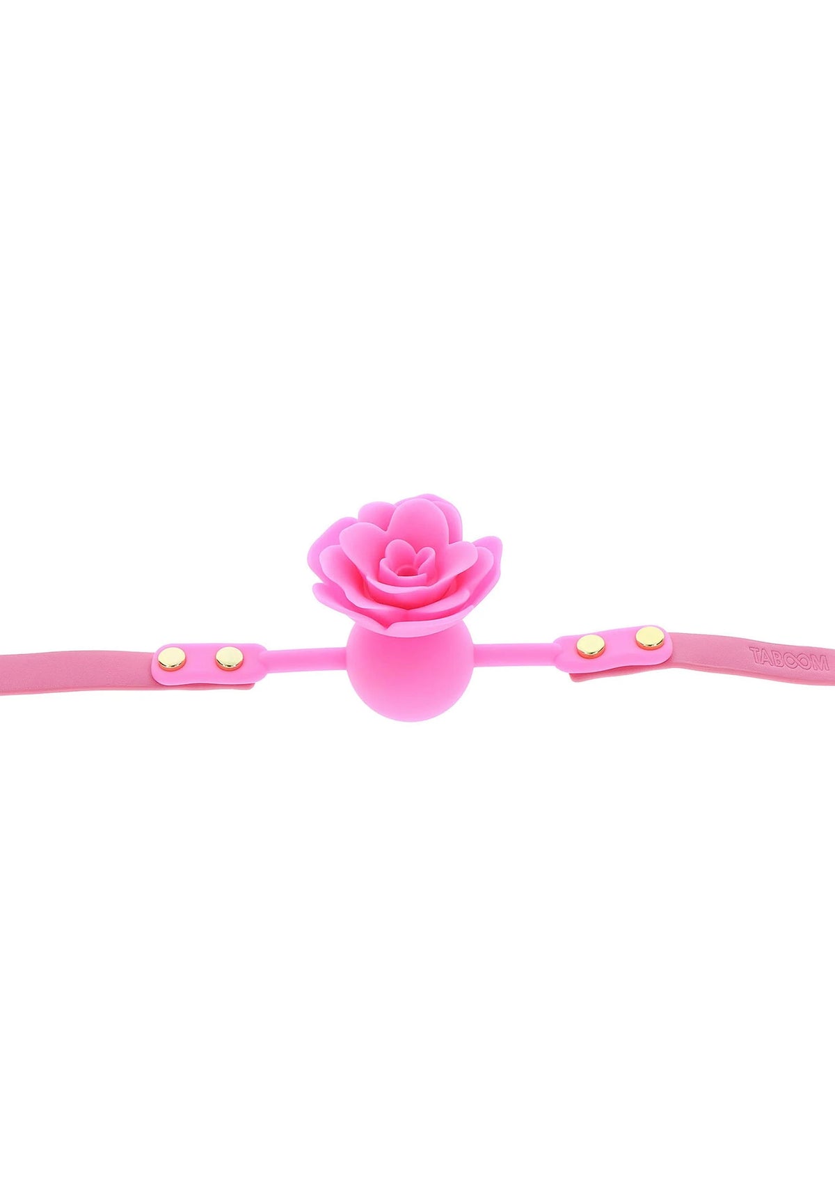 Bestel: Malibu Rose Ball Gag by Taboom - bij Happytoys.nl, happytoys.be, Happytoys.ae: erotische sex webshop | liever Happy dan Easy ⭐⭐⭐⭐⭐