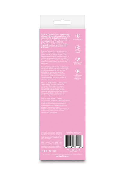 Rose G-Spot Vibrator by NS Novelties Pretty in Pink