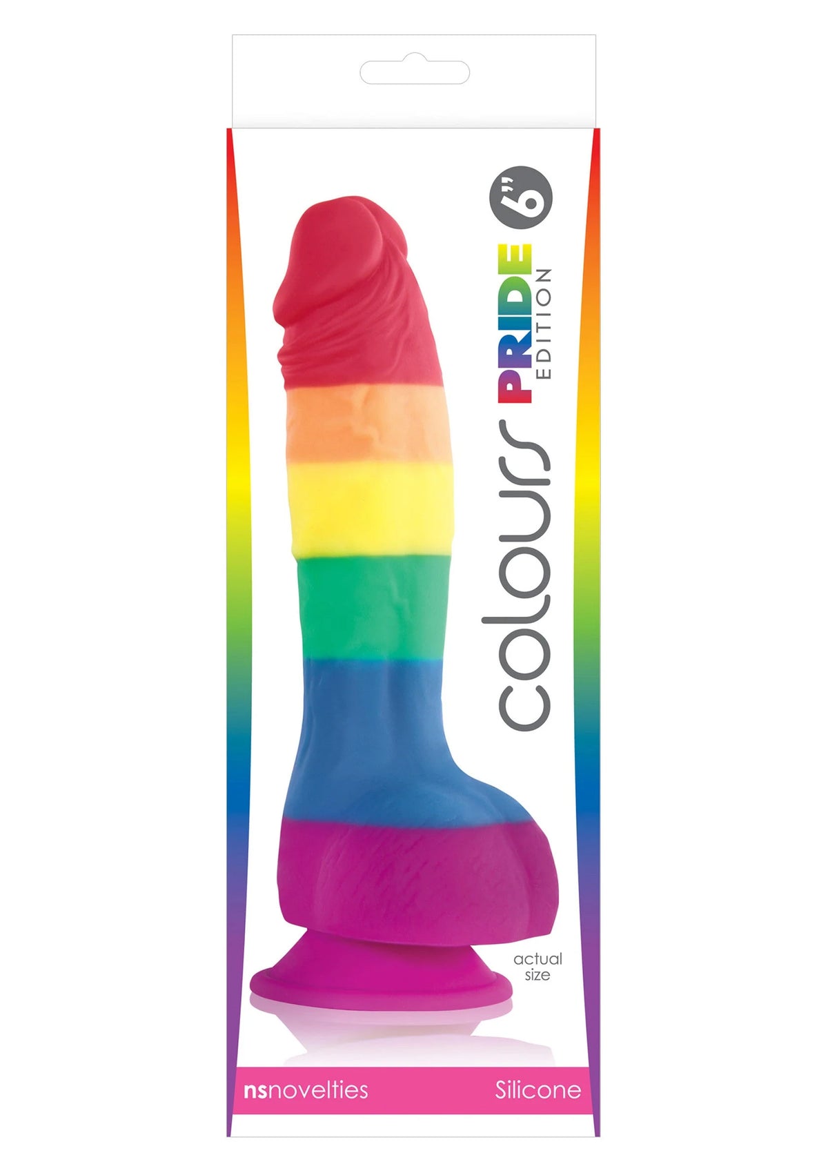 Beste vandaag nog: Colours Pride Edition 6' Dong by NS Novelties - bij Happytoys