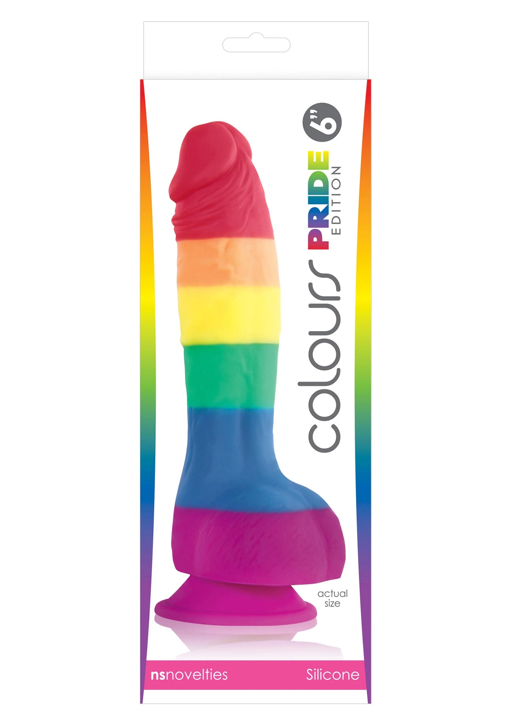 Beste vandaag nog: Colours Pride Edition 6' Dong by NS Novelties - bij Happytoys