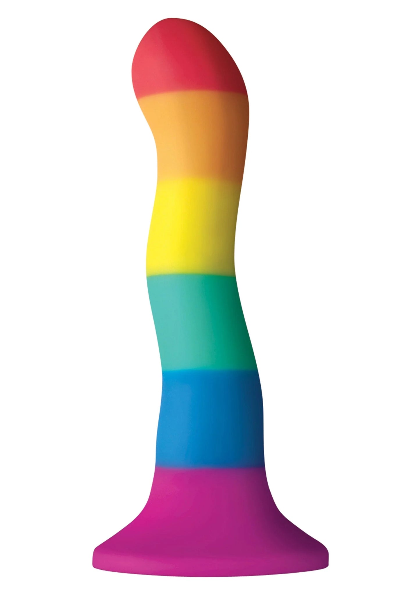 Beste vandaag nog: Colours Pride Edition 6' Wave Dildo by NS Novelties - bij Happytoys