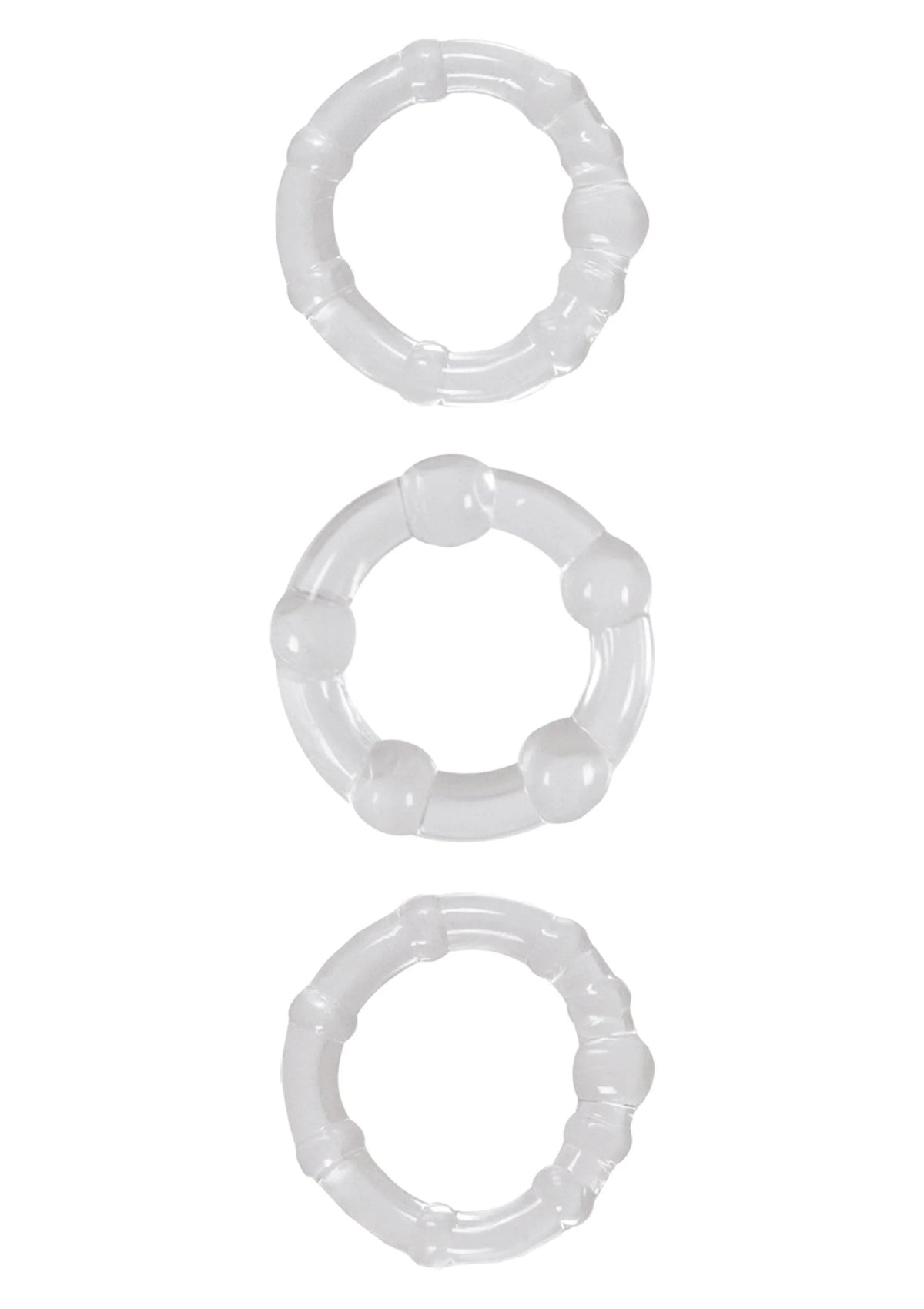 Bestel: Stamina Rings by NS Novelties - bij Happytoys: de erotische sex webshop | liever Happy dan Easy ⭐⭐⭐⭐⭐ - Clear - 18368 - CLEAR