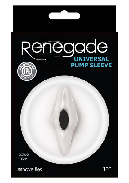 Beste vandaag nog: Renegade Universal Pump Sleeve Vagina by NS Novelties - bij Happytoys