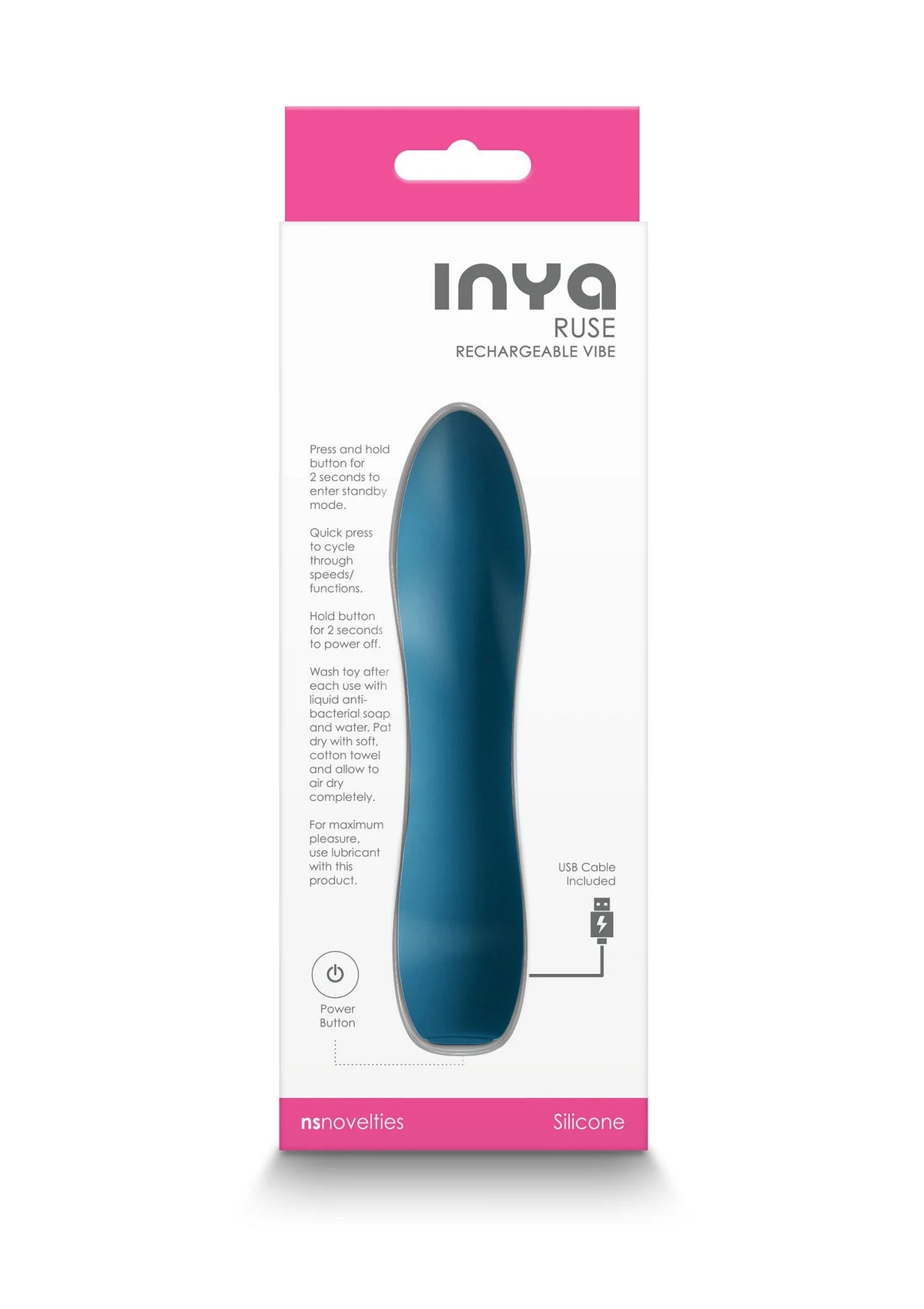 Bestel: INYA Ruse by NS Novelties - bij Happytoys: de erotische sex webshop | liever Happy dan Easy ⭐⭐⭐⭐⭐