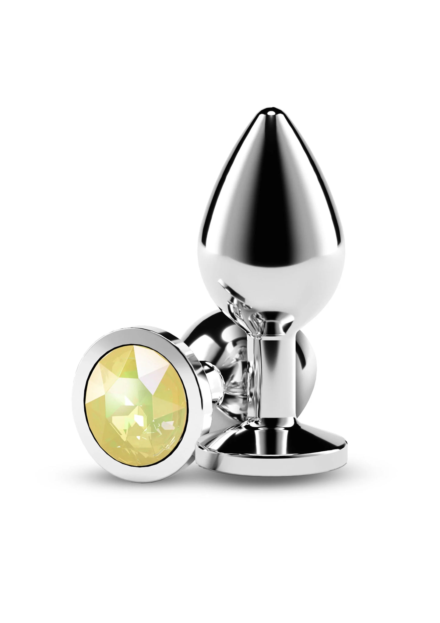 Beste vandaag nog: Rear Assets Silver butplug Medium by NS Novelties - bij Happytoys Sexshop: online sex shop for Feeling Happy & Easy 😊