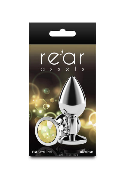 Beste vandaag nog: Rear Assets Silver butplug Medium by NS Novelties - bij Happytoys Sexshop: online sex shop for Feeling Happy & Easy 😊