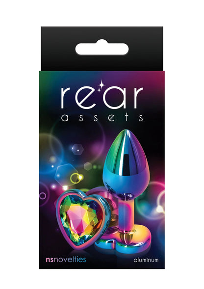 Bestel: Rear Assets Mulitcolor Heart S by NS Novelties - bij Happytoys: de erotische sex webshop | liever Happy dan Easy ⭐⭐⭐⭐⭐