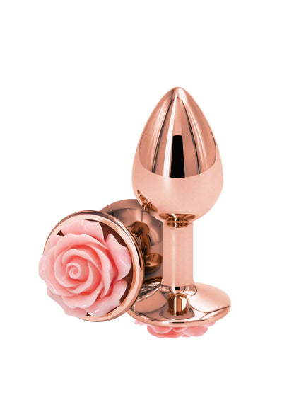 Beste vandaag nog: Rose Buttplug Small by NS Novelties - bij Happytoys Sexshop: Toys for Feeling Happy & Easy 😊 - Roze - 18820 - PINK