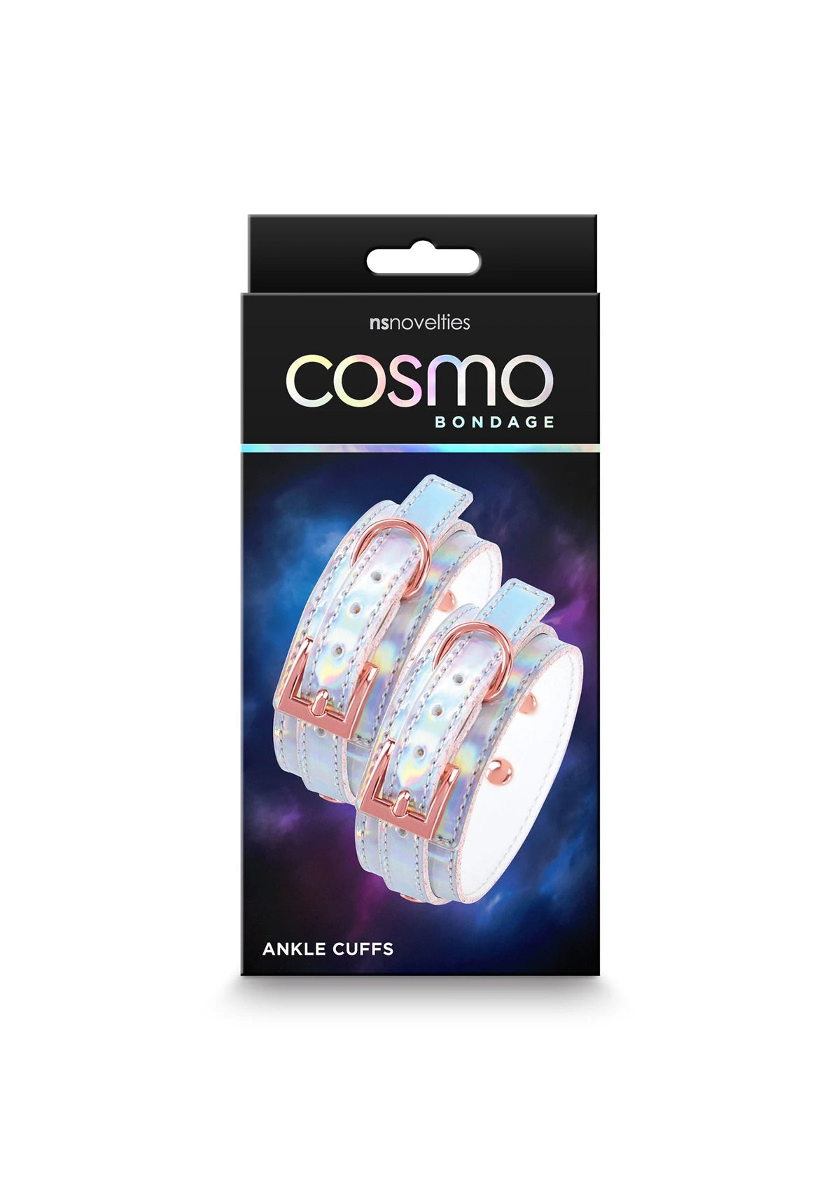 Beste vandaag nog: Cosmo Bondage Ankle Cuffs by NS Novelties - bij Happytoys Sexshop: online sex shop for Feeling Happy & Easy 😊