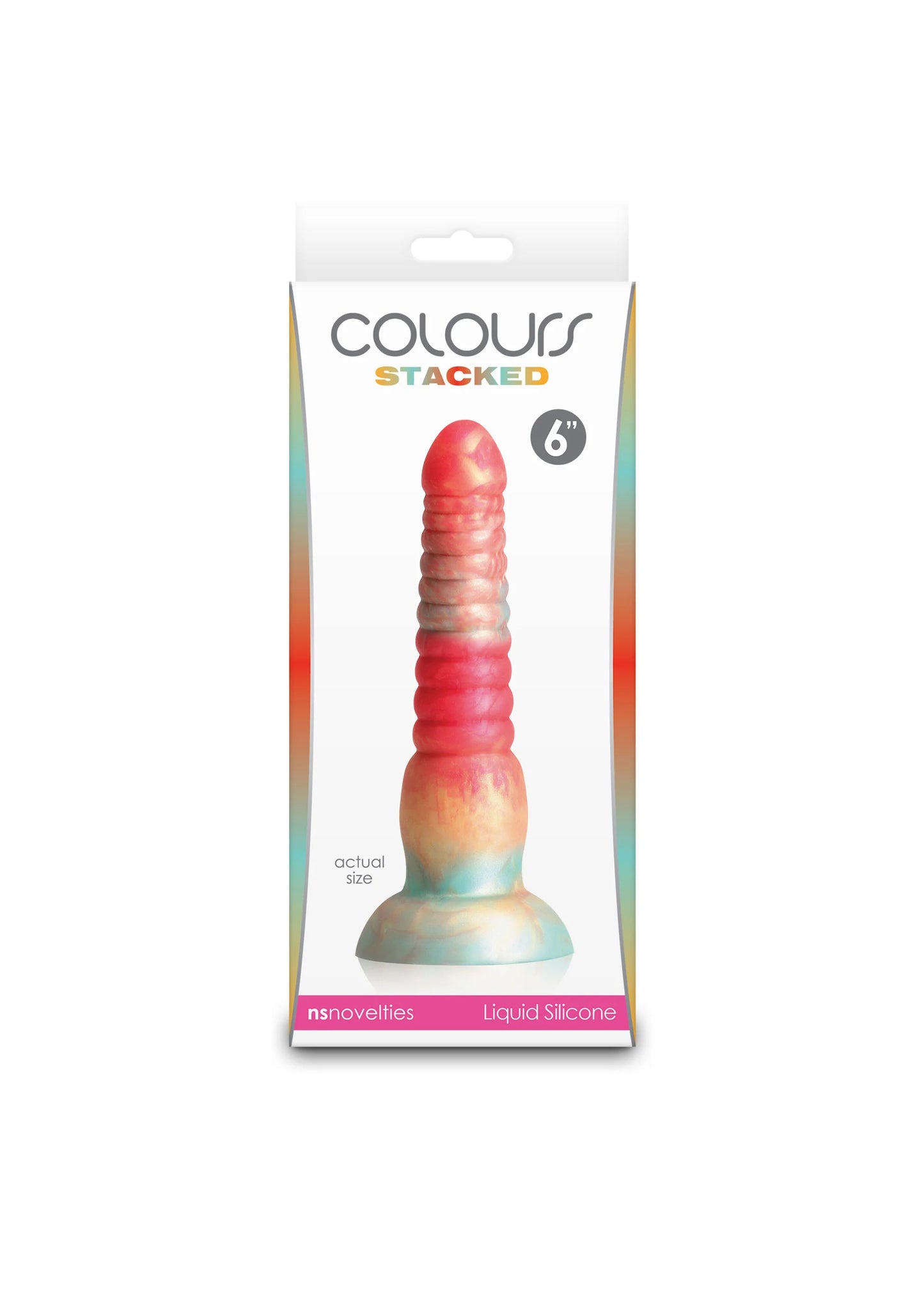 Beste vandaag nog: Stacked 6 inch Dildo Blue by NS Novelties - bij Happytoys Sexshop: Toys for Feeling Happy & Easy 😊